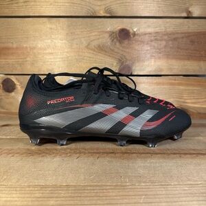 NEW Adidas Predator 24 Pro FG “Stealth Victory Pack” Black Soccer Cleats ID3854